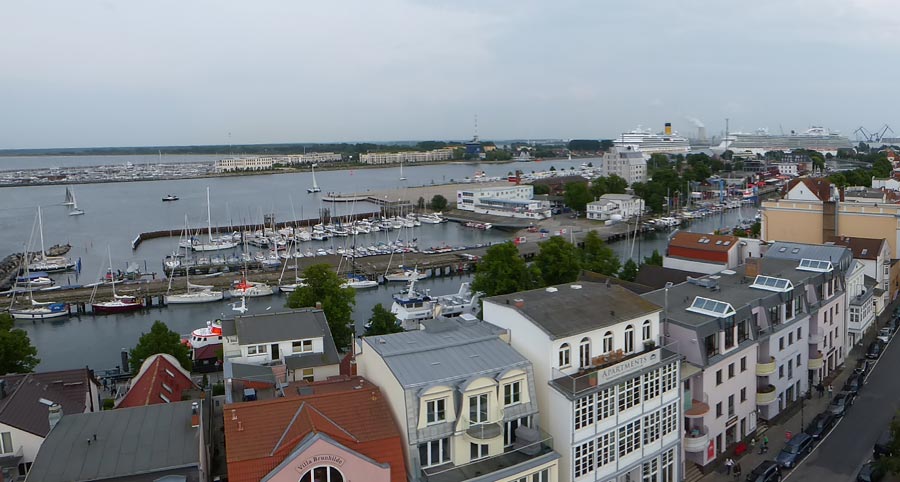 מבט ממגדל תצפית על וורנמונדה