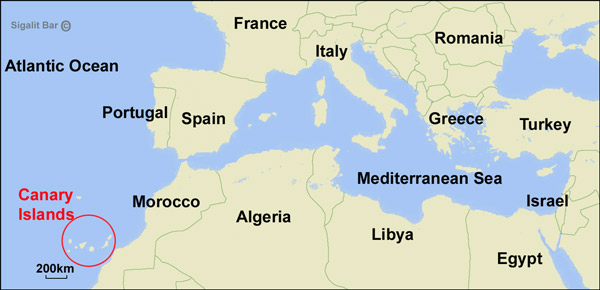 canary map area
