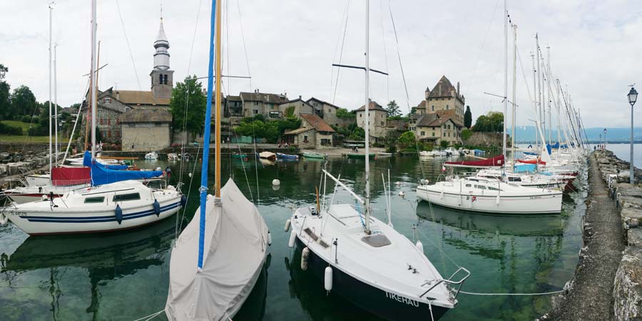 העיירה איבואר Yvoire