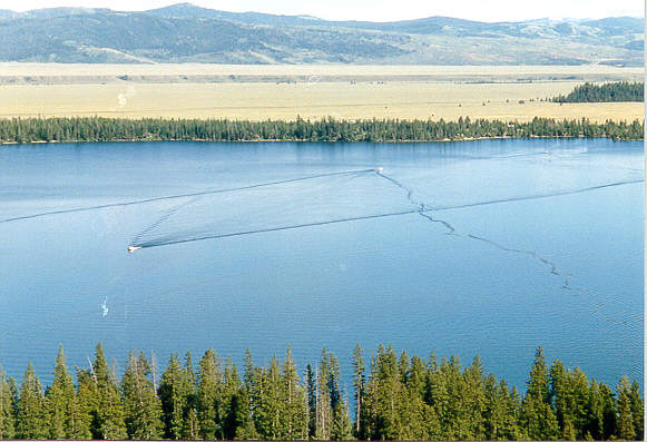 Jenny Lake אגם ג'ני
