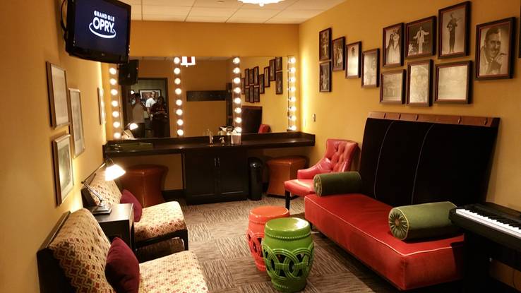 חדרי השחקנים Grand Ole Opry House