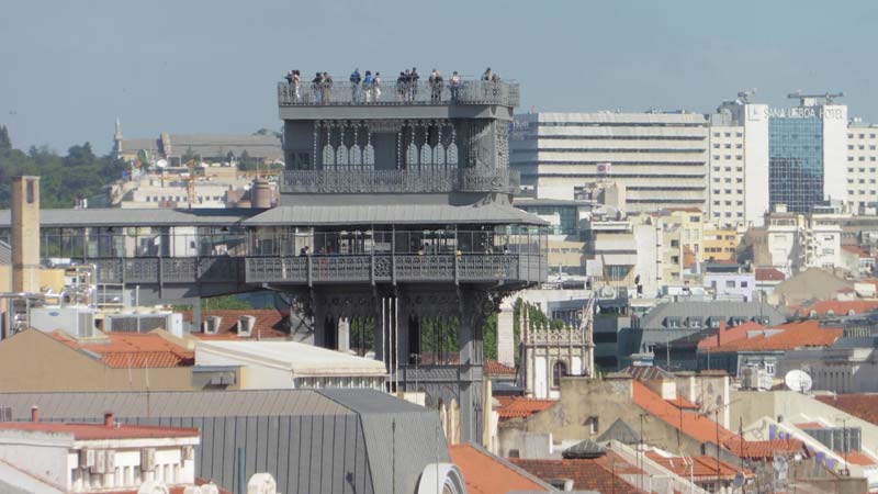 אסנסור דה סנטה ז'ושטה Ascensor de Santa Justa